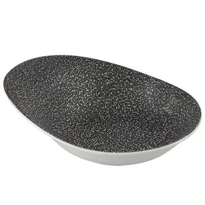 Altom Šalátová misa Granit 25,5 x 20 x 9,5 cm, čierna