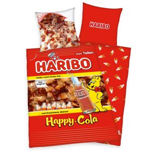 Herding Bavlnené obliečky Haribo Happy Cola, 140 x 200 cm, 70 x 90 cm