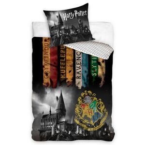 Carbotex Bavlnené obliečky Harry Potter Noc na Rokforte, 140 x 200 cm, 70 x 90 cm