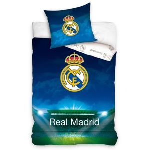 TipTrade Bavlnené obliečky Real Madrid Stadion, 140 x 200 cm, 70 x 90 cm