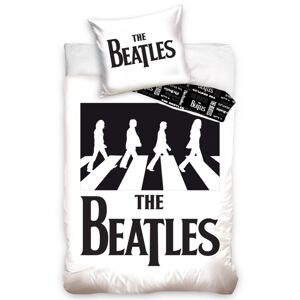 Carbotex Bavlnené obliečky The Beatles Abbey Road, 140 x 200 cm, 70 x 90 cm