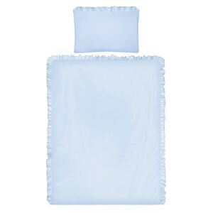 Belisima Detské bavlnené obliečky do postieľky Pure modrá, 90 x 120 cm, 40 x 60 cm