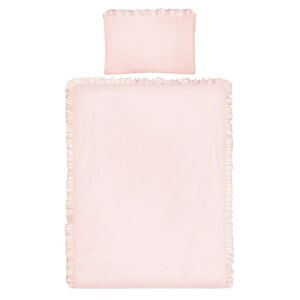 Belisima Detské bavlnené obliečky do postieľky Pure ružová, 90 x 120 cm, 40 x 60 cm