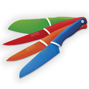 Sada farebných nožov 4 ks Solingen
