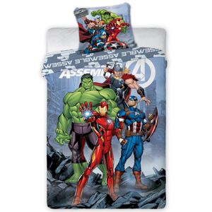 Tiptrade Detské bavlnené obliečky Avengers Agenti S.H.I.E.L.D, 140 x 200 cm, 70 x 90 cm