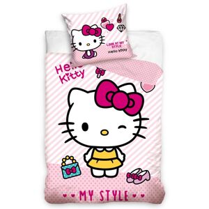 CARBOTEX Detské obliečky Hello Kitty My Style, 140 x 200, 70 x 90 cm