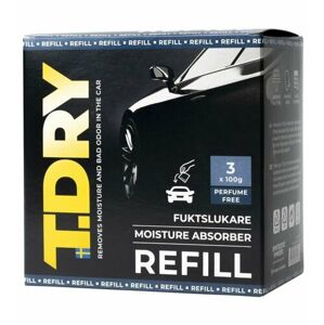 T.Dry 3-Pack Refill Perfume Free náhradné vrecká do pohlcovača vlhkosti