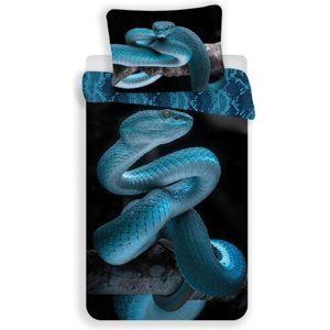 Jerry Fabrics Bavlnené obliečkyí Snake, 140 x 200 cm, 70 x 90 cm