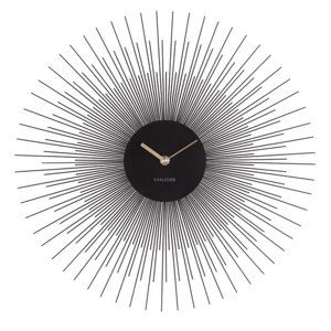 Karlsson 5817BK Dizajnové nástenné hodiny pr. 45 cm