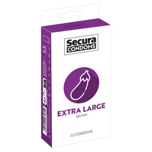 Kondómy Secura Extra Large, 12 ks