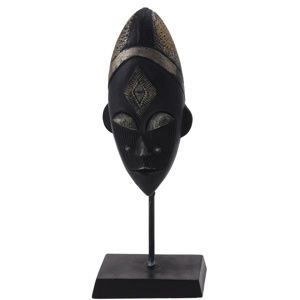 Koopman Dekoračná africká maska Meru, 21 cm