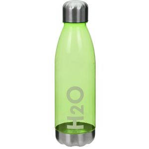 Koopman Športová fľaša s nerezovým viečkom 700 ml, zelená