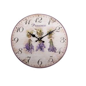Nástenné hodiny Provence, 34 cm