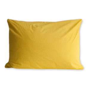Kvalitex obliečka na vankúš krep žltá, 70 x 90 cm