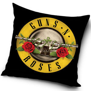 TipTrade Obliečka na vankúšik Guns N´ Roses, 45 x 45 cm