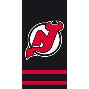 TipTrade Osuška NHL New Jersey Devils Black, 70 x 140 cm, 