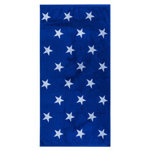 JAHU Osuška Stars modrá, 70 x 140 cm