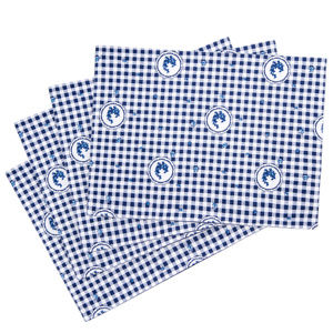 Trade Concept Prestieranie Country kocka modrá, 33 x 45 cm, sada 4 ks