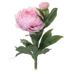Koopman Umelá kvetina Pivonka svetloružová, 61 cm