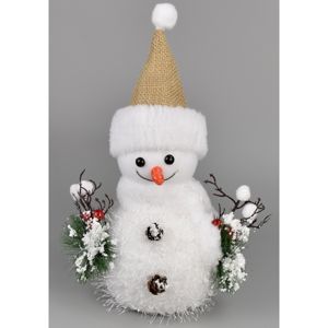 Vianočná dekorácia Bonhomme de neige, 30 cm
